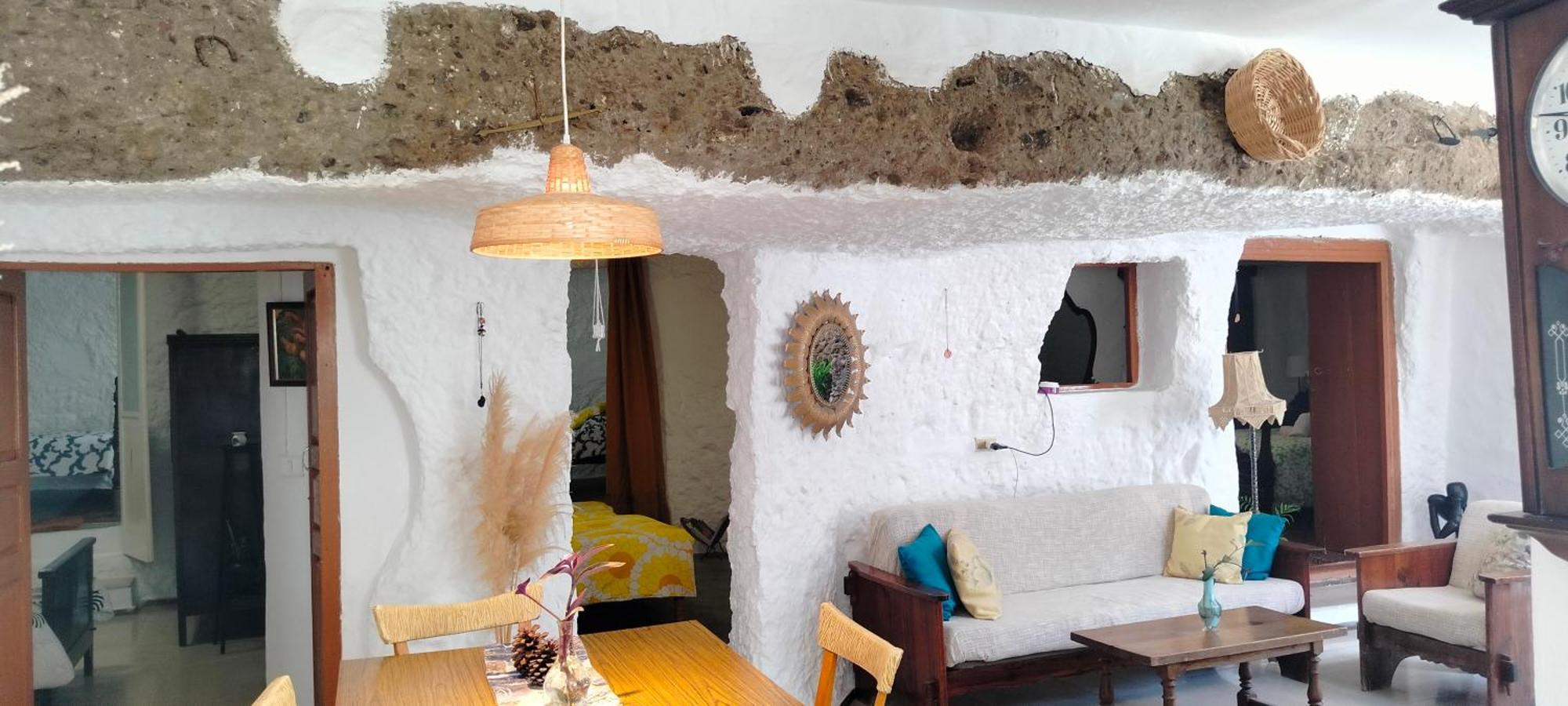 Casa Cueva Rural Trebola, Artenara Juncalillo 外观 照片